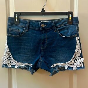 SO size 14 denim shorts